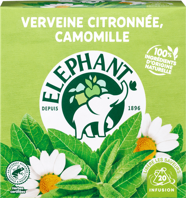 Tè Verbena limone Camomilla Eléphant