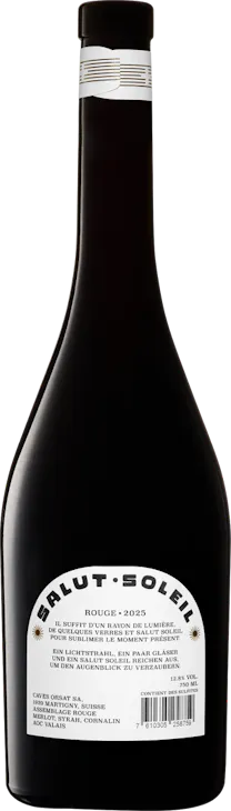 Salut Soleil Rouge AOC Valais