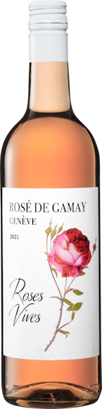 Roses Vives Rosé de Gamay de Genève AOC De face