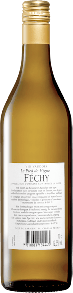 Le Pied de Vigne Féchy AOC La Côte (Retro)