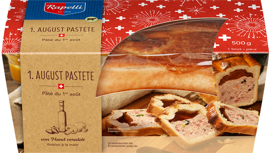 Rapelli 1.-August-Pastete