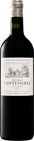 Château Cantemerle Haut-Médoc AOC, 5e Cru Classé Davanti