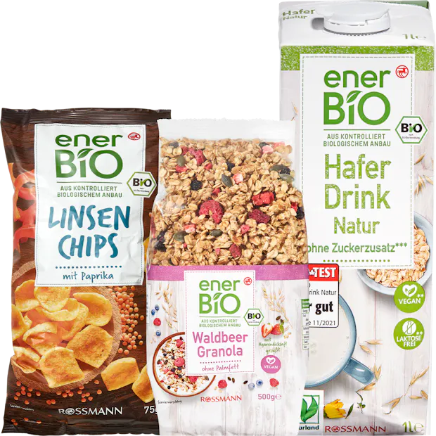 20% a partire da 2 pezzi su tutti i prodotti enerBiO*