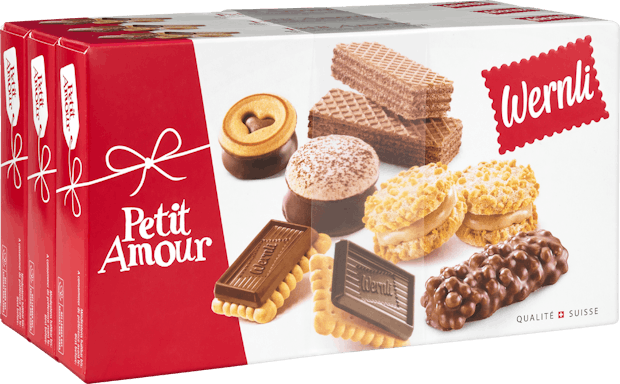 Assortimento di biscotti Petit Amour Wernli