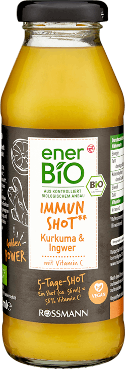 enerBIO Immunshot Kurkuma & Ingwer 