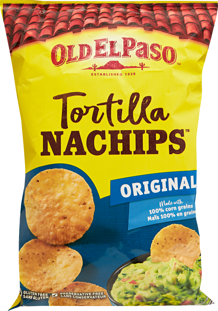 Old El Paso Tortilla Nachips Original