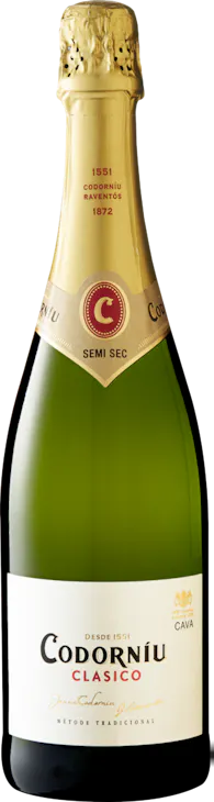 Codorníu Cava Clásico semi-seco
