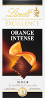 Tablette de chocolat Noir Orange Intense Excellence Lindt