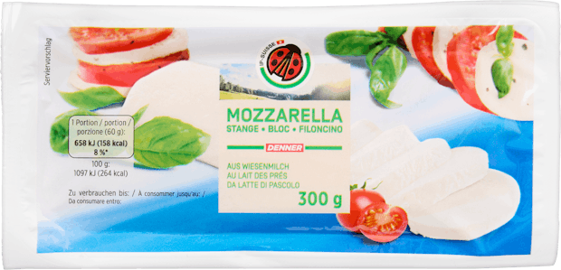 Mozzarella en bloc IP-SUISSE