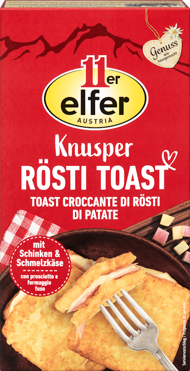 Elfer Knusper-Rösti-Toast