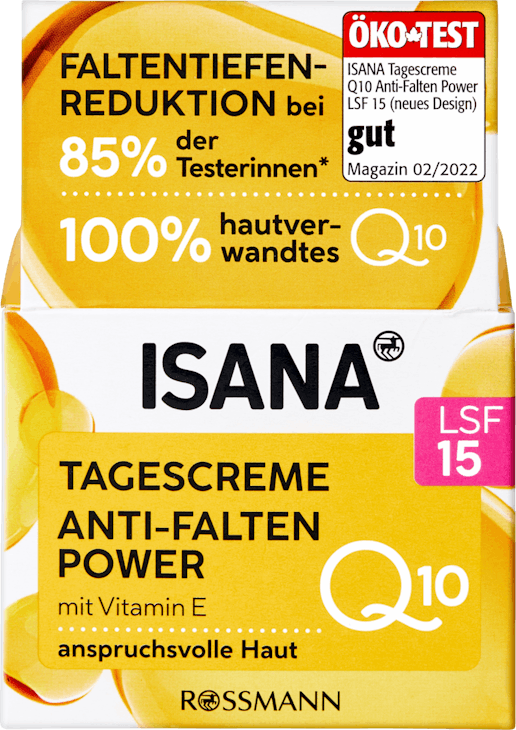 Crema da giorno antirughe Q10 ISANA