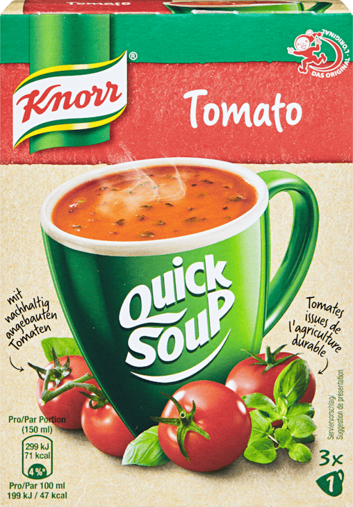 Quick Soup Tomate Knorr 