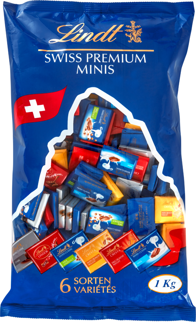 Lindt Napolitains Swiss Premium Minis