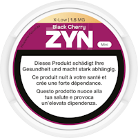 Snus Mini Black Cherry X-Low Zyn