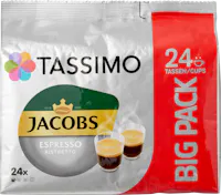 Capsule di caffè Tassimo Espresso Ristretto Jacobs