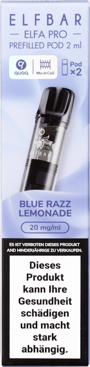 Elfbar Elfa Pro Pods Blue Razz Lemonade