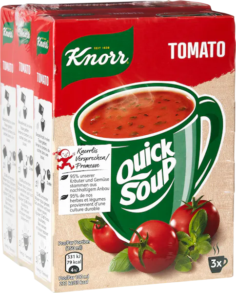 Knorr Quick Soup Pomodoro 3x56g