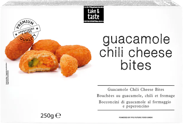 Take & Taste Guacamole Chili Cheese Bites 