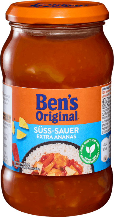 Sauce aigre-douce avec extra ananas Ben’s Original