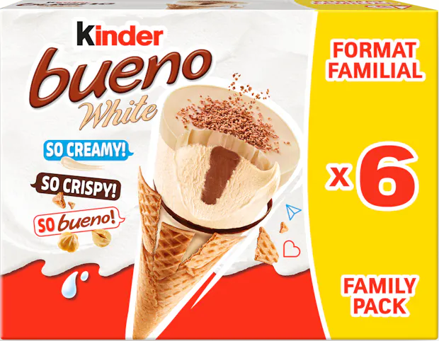 Kinder Bueno White Cornets