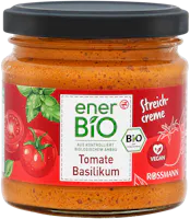 Crema spalmabile al pomodoro e basilico enerBIO