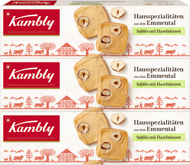 Kambly Sablés Haselnüsse