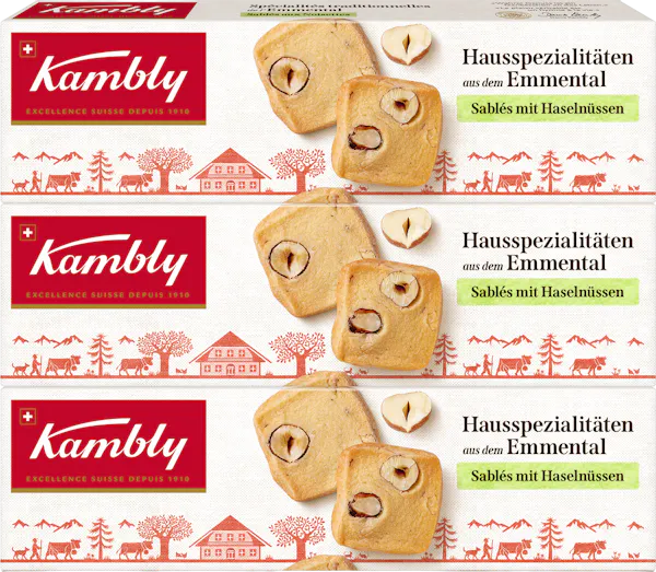 Sablé Specialità genuine dall’Emmental Kambly