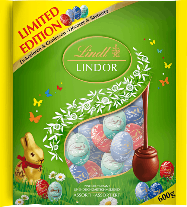 Petits œufs en chocolat Lindor Lindt