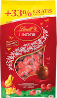 Ovetti di cioccolato Lindor Latte Lindt